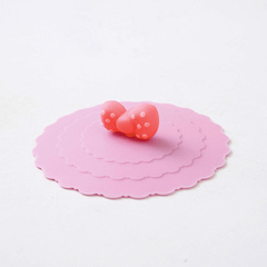 Cartoon Silicone Cup Lids - Prevent Leakage & Dust - Sealed Cup Lids