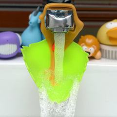Children's Leaf-Shaped Faucet Extender for Kids Hand Washing