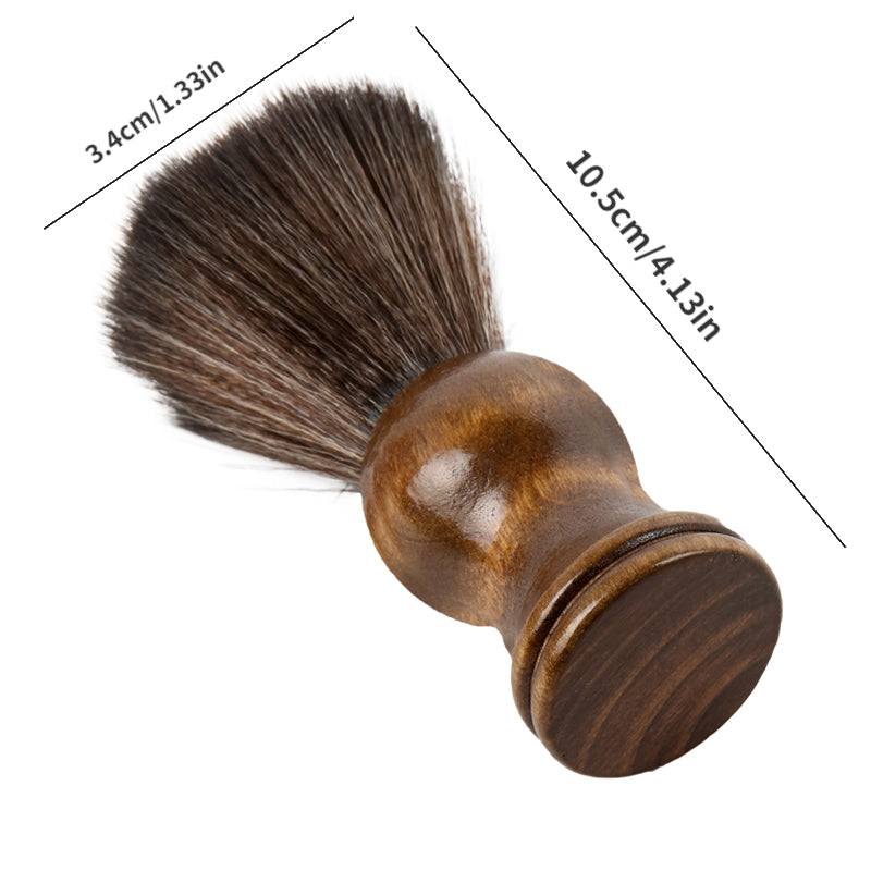 Soft Bristle Hair Brush Men's Shaving Foam Beard Brush