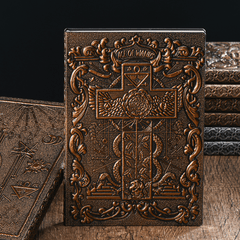 A5 3D Cross Notebook Bible Retro European Notepad Business Office Gift