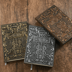 A5 3D Cross Notebook Bible Retro European Notepad Business Office Gift