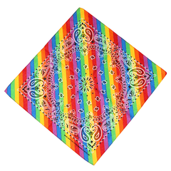 Rainbow Headscarf Pride Month Colorful Headband LGBT