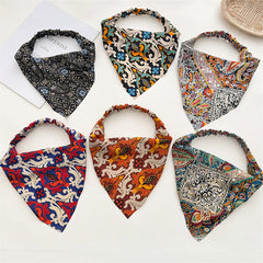 Triangle Headscarf Sunscreen Headband Small Square Scarf