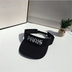 Summer Letter Embroidery Top Hat Sports Cap Outdoor Baseball Cap Sun Hat