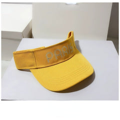 Summer Letter Embroidery Top Hat Sports Cap Outdoor Baseball Cap Sun Hat