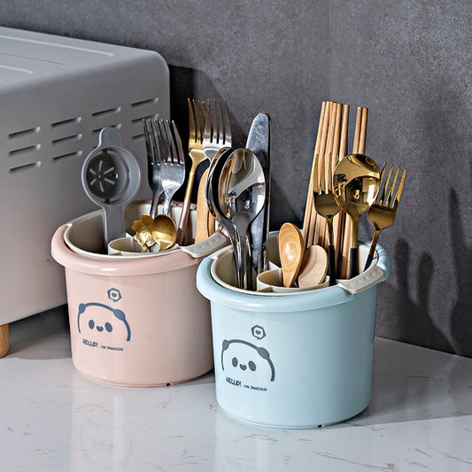 Kitchen Storage Organizer with Utensil Holder