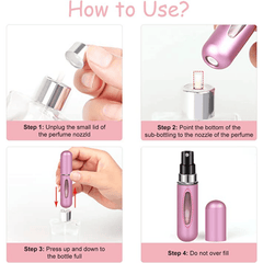 5ml Perfume Bottle Self Pump Refillable Spray Bottle
