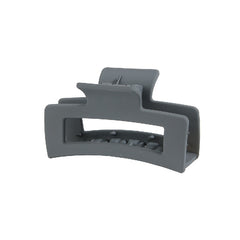 6pcs Matte Rectangle Hollow Hair Claw for Women