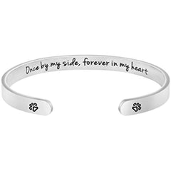 Pet Memorial Bracelet for Dogs and Cats - Remembrance Sympathy Gift