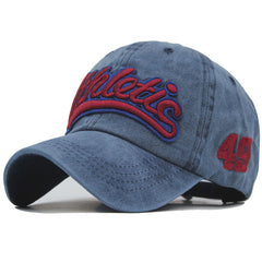 Cotton Baseball Cap Snapback Hats Embroidery Letter Gorras Casquette