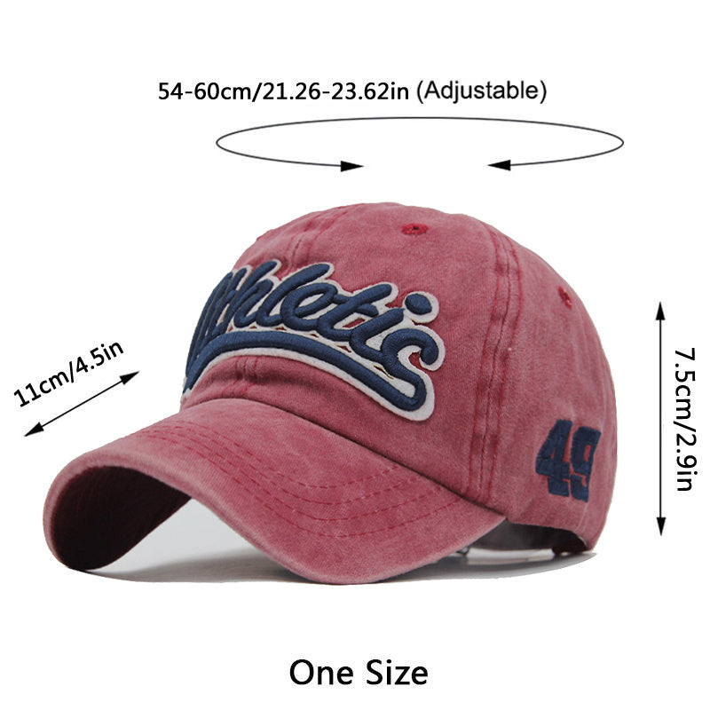 Cotton Baseball Cap Snapback Hats Embroidery Letter Gorras Casquette