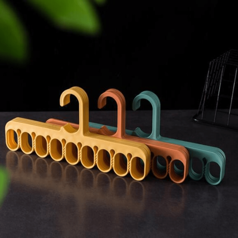 2pcs 9 Hole Clothes Hanger Organizer Space Saving Hanger