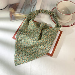 Boho Floral Chiffon Bandana Hair Scarf Stretchy Headband