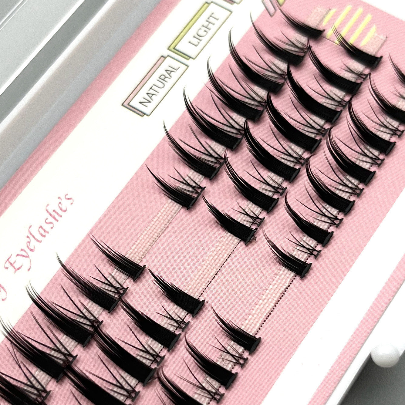 Mikiwi Manga Anime False Eyelashes Cluster Individual Lashes Extensions