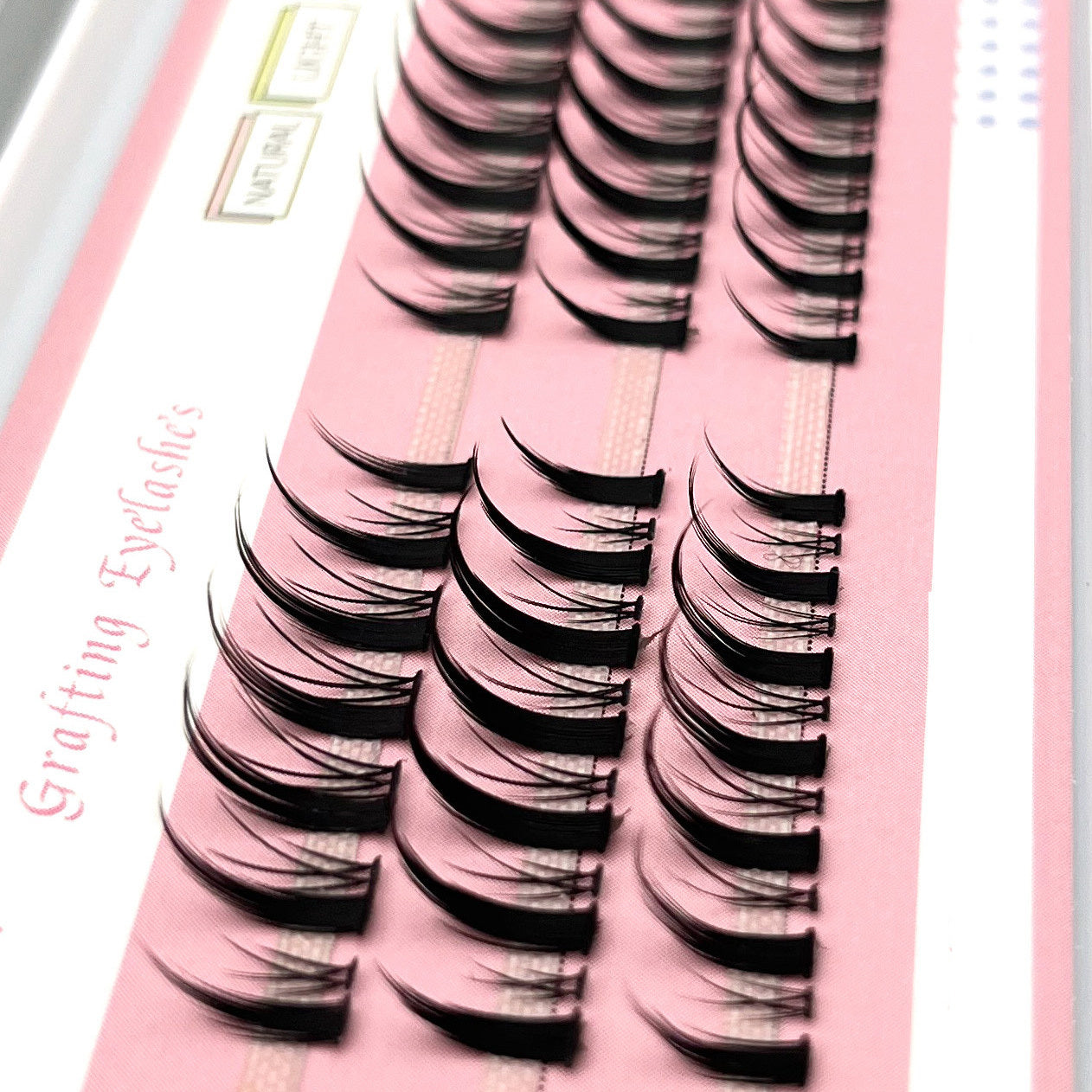 Mikiwi Manga Anime False Eyelashes Cluster Individual Lashes Extensions