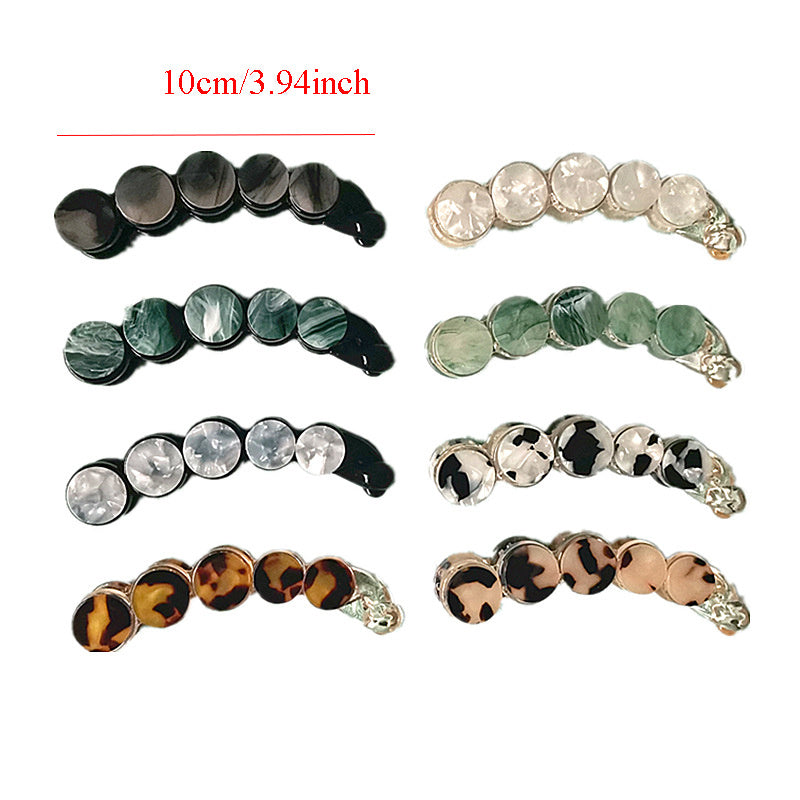 Acetate Hair Claw Banana Clip Hair Holder Accessories