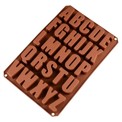 Silicone Alphabet Molds for Concrete Capital Letter Number Mold Resin Cake Mold