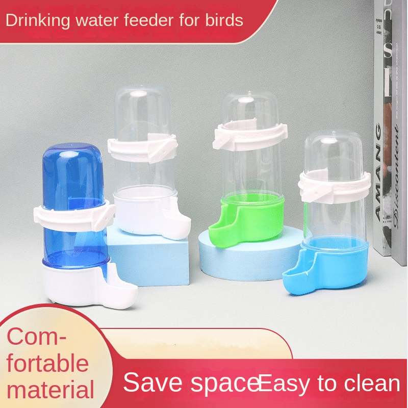 Durable Plastic Pet Feeder for Bird Parrot Water & Food Feeding