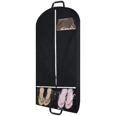 Clothes Storage Bag Clear Pocket Dustproof Hanging Garment Organizer