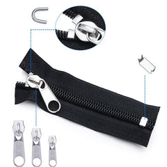 Zipper Repair Kit Universal Zipper Replacement Clothes Jacket Bag Tent Fix