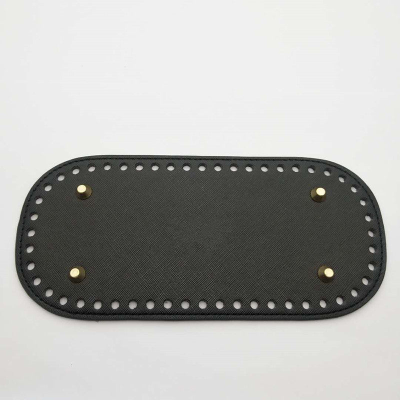 DIY Oval Basket Bases with Rivet for Crochet Handbag - Wear resistant