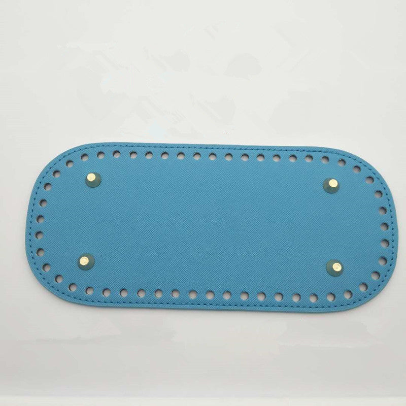DIY Oval Basket Bases with Rivet for Crochet Handbag - Wear resistant