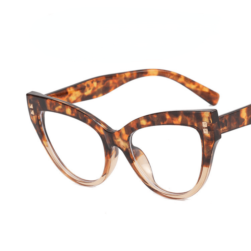 Cat Eye Anti Light Glasses For Women Men Casual Block Reading Glasses