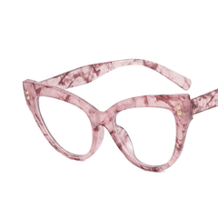 Cat Eye Anti Light Glasses For Women Men Casual Block Reading Glasses