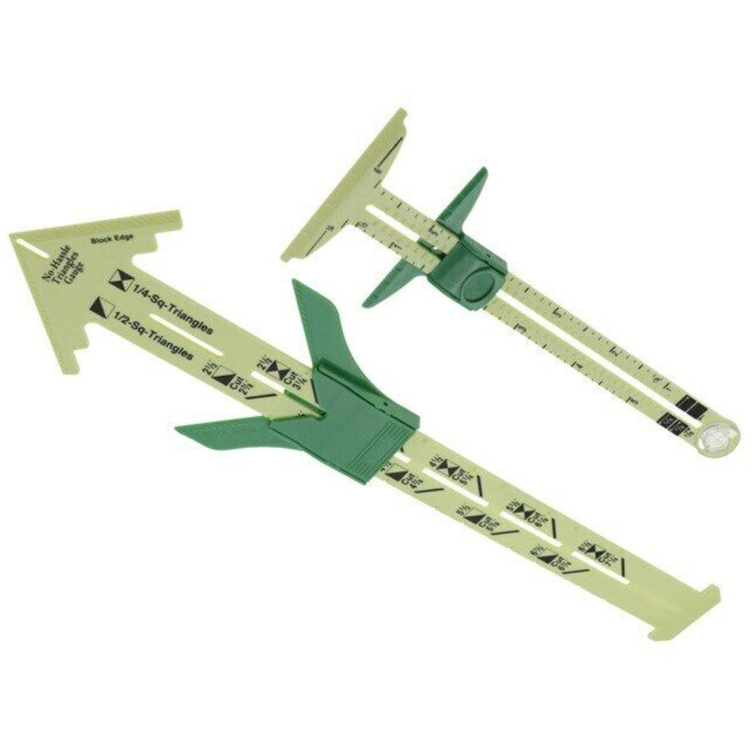 5-In-1 Sliding Gauge Sewing Ruler For Knitting Crafting
