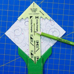 5-In-1 Sliding Gauge Sewing Ruler For Knitting Crafting