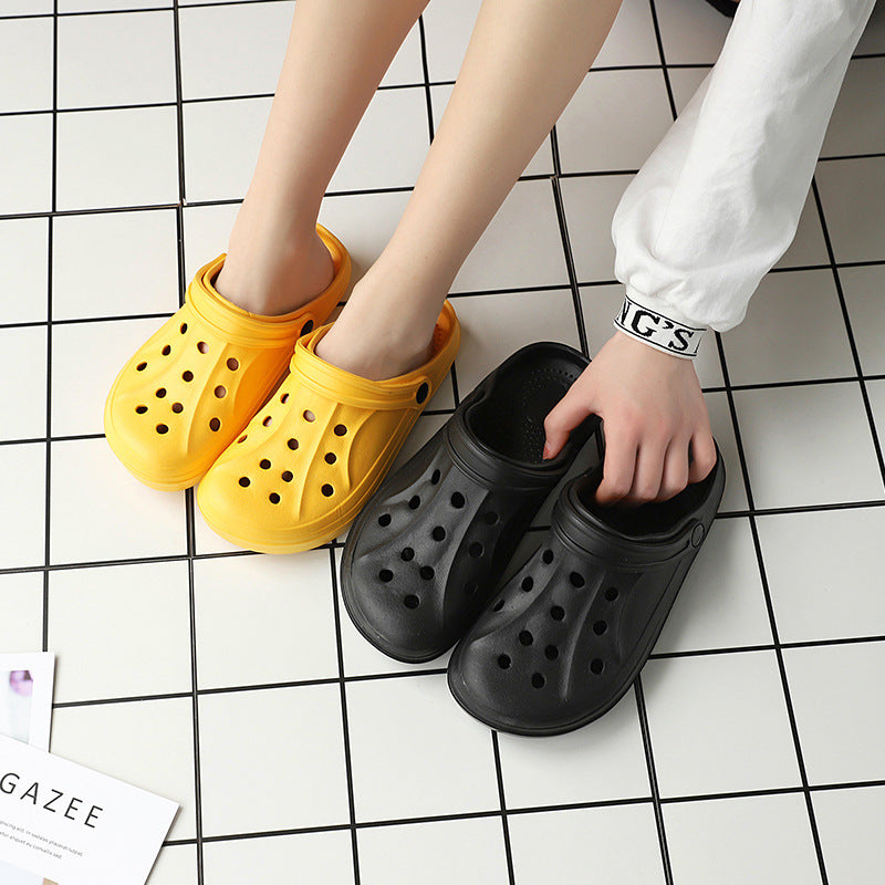 Women's Hollow Out Clogs Casual Garden Shoes Slip On Beach Shoes