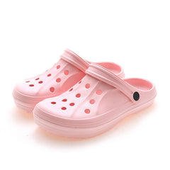 Women's Hollow Out Clogs Casual Garden Shoes Slip On Beach Shoes