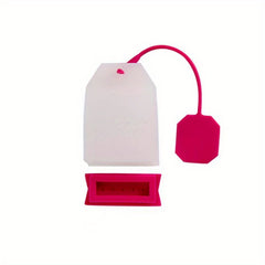 1pc Silicone Tea Bag Transparent Tea Filter Bag Tea Leak Silicone Bag Tea Maker