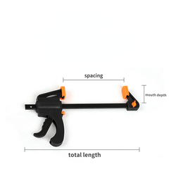 10 16 Cm Quick Ratchet Release Woodworking Clamp Spreader Tool