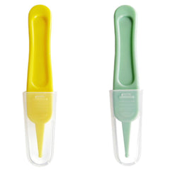 2pcs Baby Booger Clips Round Head Cleaning Tweezers