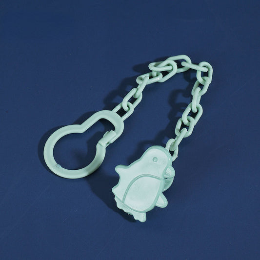 2pcs Infant Pacifier Chains Button Pacifier Chain Clip