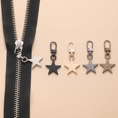 5pcs Metal Detachable Zipper Pullers for Bag Coat Suitcase