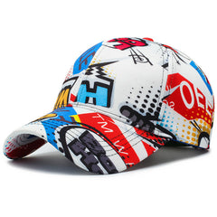 Graffiti Baseball Cap - Comic Book Inspired