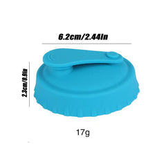 6pcs Silicone Can Lids for Mason Jars, Seals with Silicone Seal