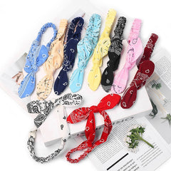 Vintage Paisley Pattern Headbands Elastic Hairbands Hair Accessories