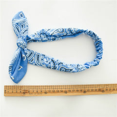Vintage Paisley Pattern Headbands Elastic Hairbands Hair Accessories