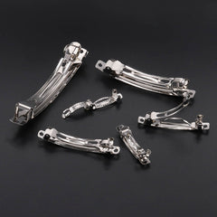 10pcs DIY French Barrette Style Hair Clip Hair Accessories For Women Girls