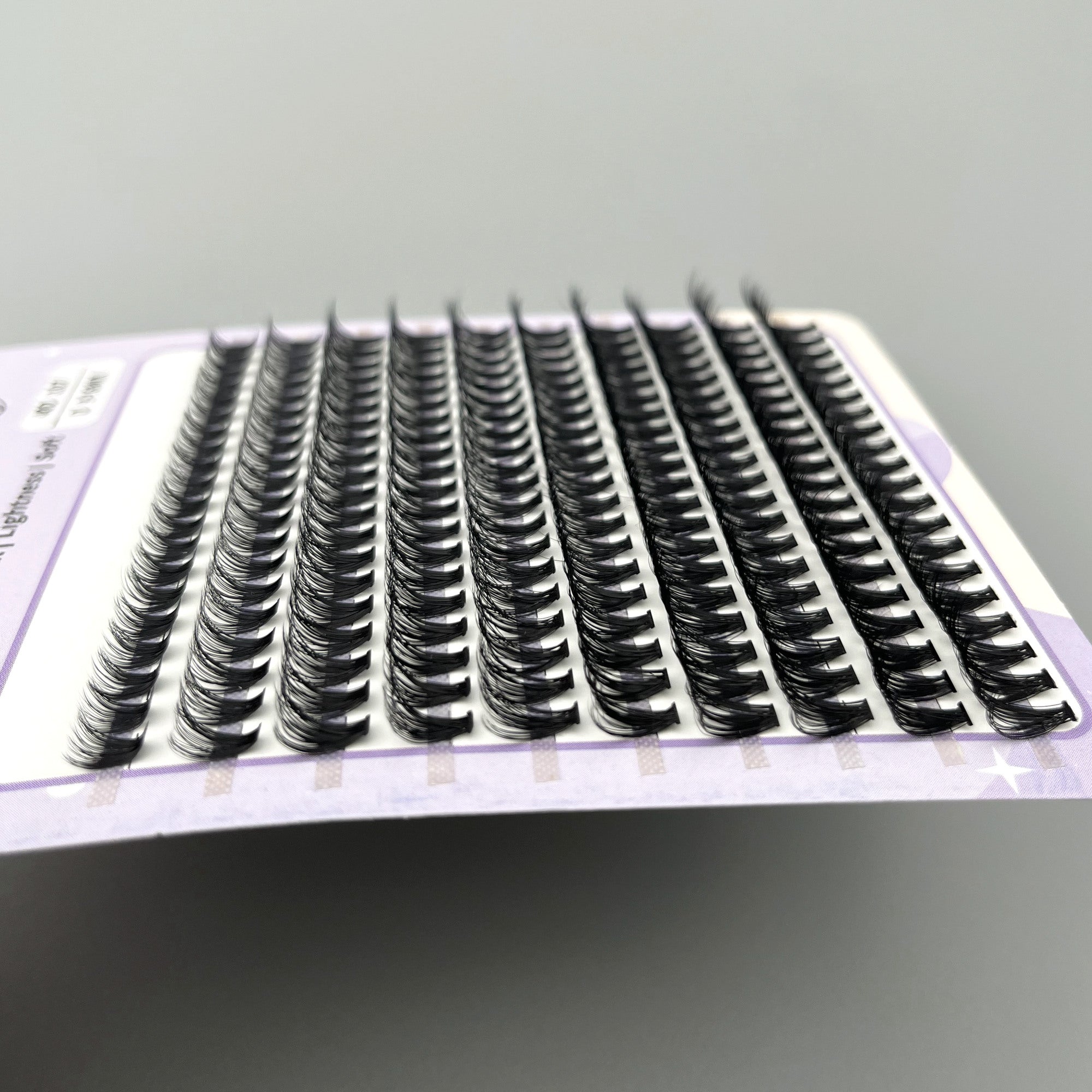 Mikiwi 200Pcs 40D 9 16mm Mix D Curl Cluster Lashes Individual DIY Eyelashes