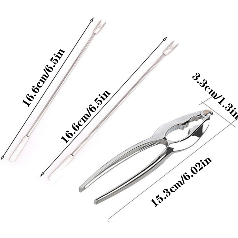 Nut Cracker Chestnut Clip Walnut Almonds Pliers
