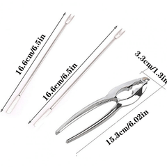 Nut Cracker Chestnut Clip Walnut Almonds Pliers