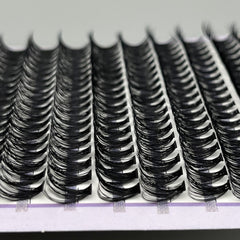 200pcs Mikiwi 40D D Curl Cluster Lashes Soft & Natural False Eyelashes