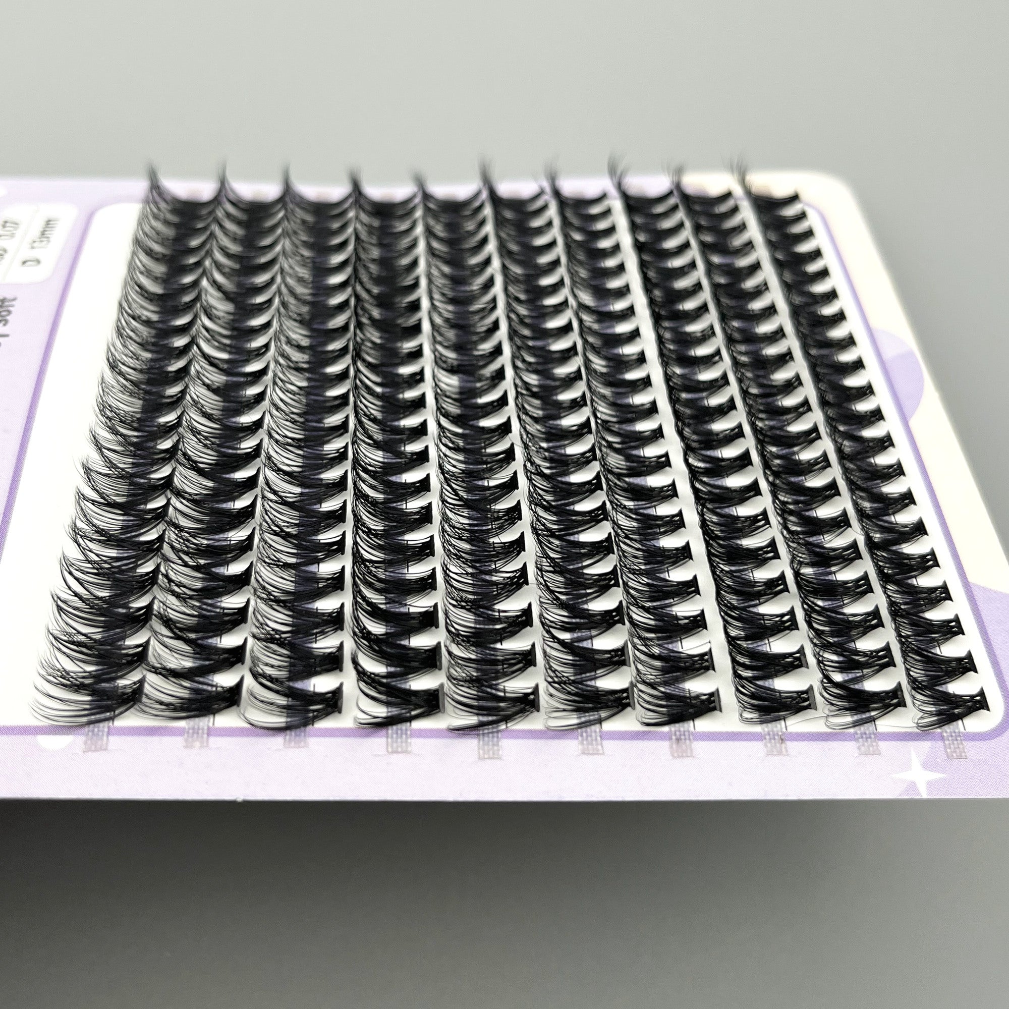 200pcs Mikiwi 40D D Curl Cluster Lashes Soft & Natural False Eyelashes