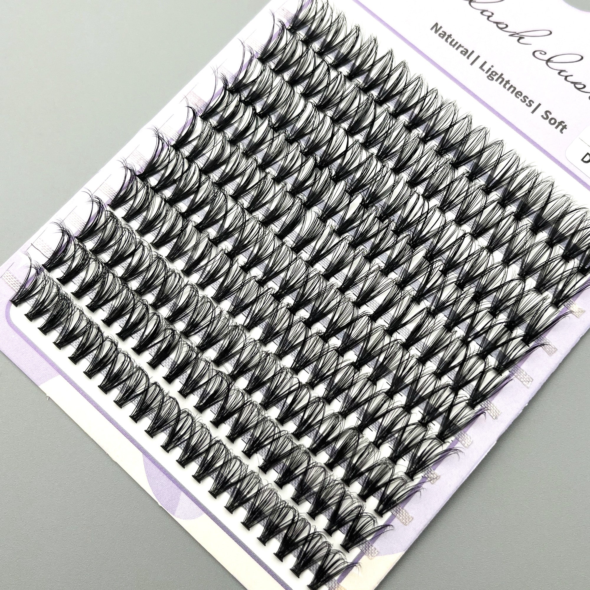 Mikiwi 200Pcs 30D 12 16mm D Curl Cluster Lashes