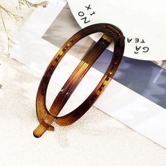 Vintage Hair Clip Hollow Acrylic Hair Accessories