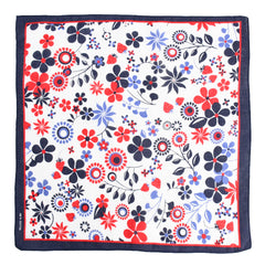 Boho Floral Print Bandana Hip Hop Square Scarf Unisex Headband Wrist Wraps